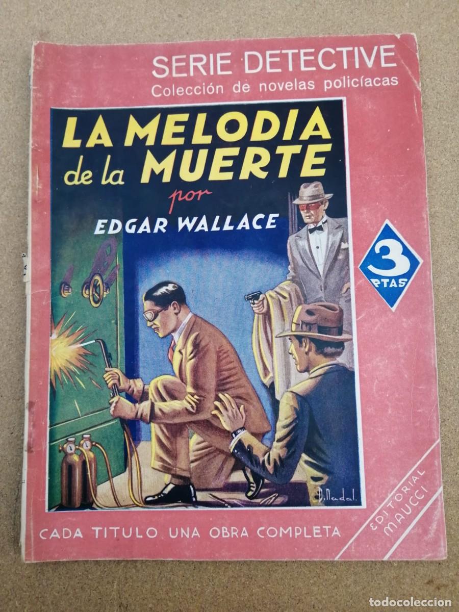 C&oacute;mics: LA MELODIA DE LA MUERTE (EDGAR WALLACE) SERIE DETECTIVE - Foto 1