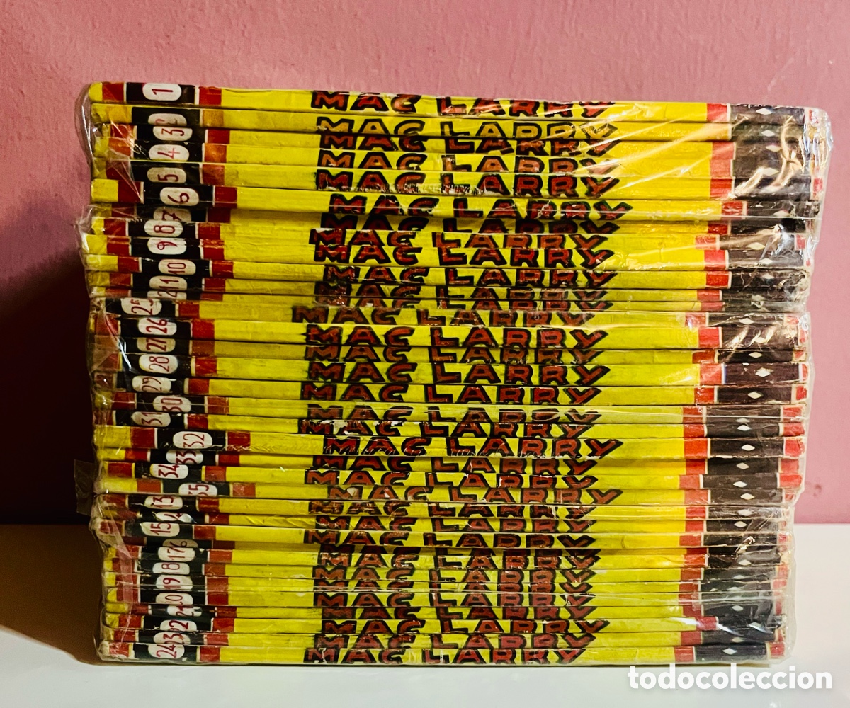 C&oacute;mics: COLECCI&Oacute;N MAC LARRY, 35 EJEMPLARES COMPLETA, (EDICIONES GERPLA), MUY BUENA!!! - Foto 1