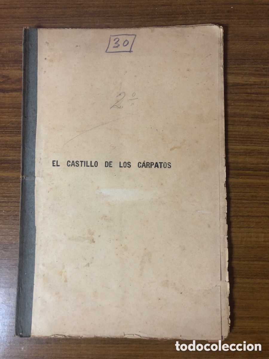 C&oacute;mics: EL CASTILLO DE LOS CARPATOS,JULIO VERNE,(S&Aacute;ENZ DE JUBERA HERMANOS) - Foto 2