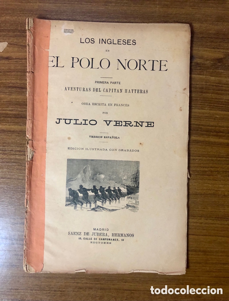 C&oacute;mics: LOS INGLESES EN EL POLO NORTE,PRIMERA PARTE,(S&Aacute;ENZ DE JUBERA HERMANOS) - Foto 1