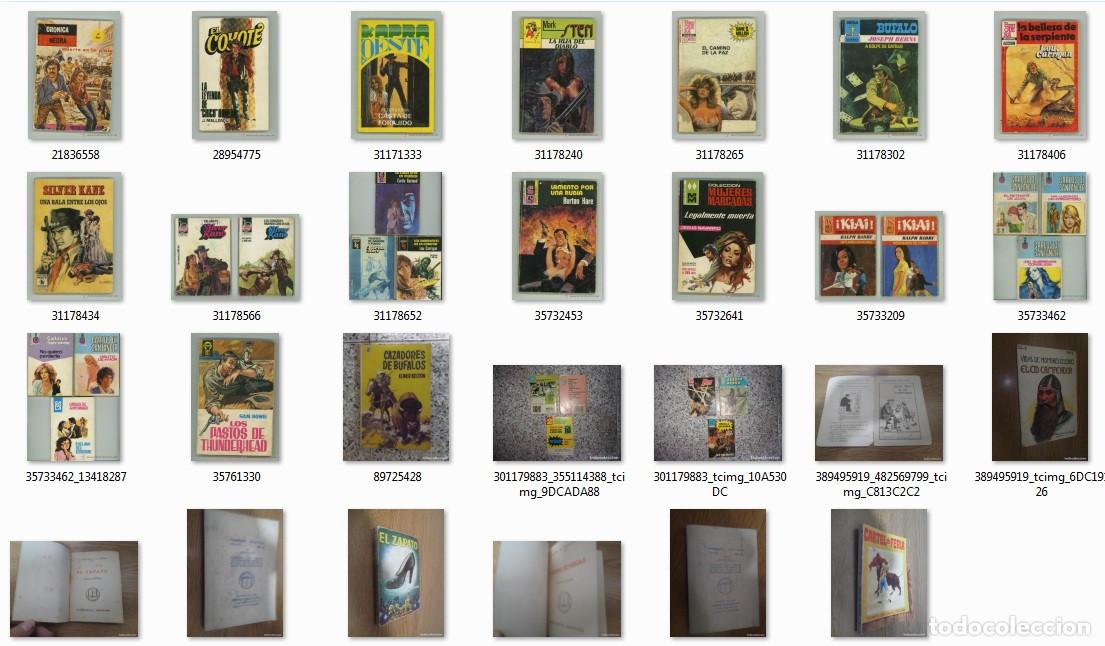 Comics: NOVELAS DE BOLSILLO - GRAN LOTE VARIADO.