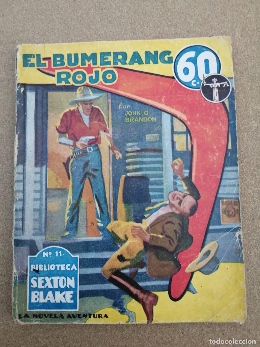 C&oacute;mics: EL BUMERANG ROJO (JOHN G. BRANDON) SEXTON BLAKE - Foto 1