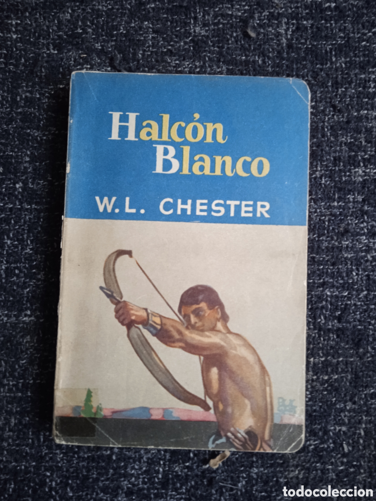 C&oacute;mics: BIBLIOTECA ORO DE BOLSILLO - HALCON BLANCO. / W. L. CHESTER - Foto 1