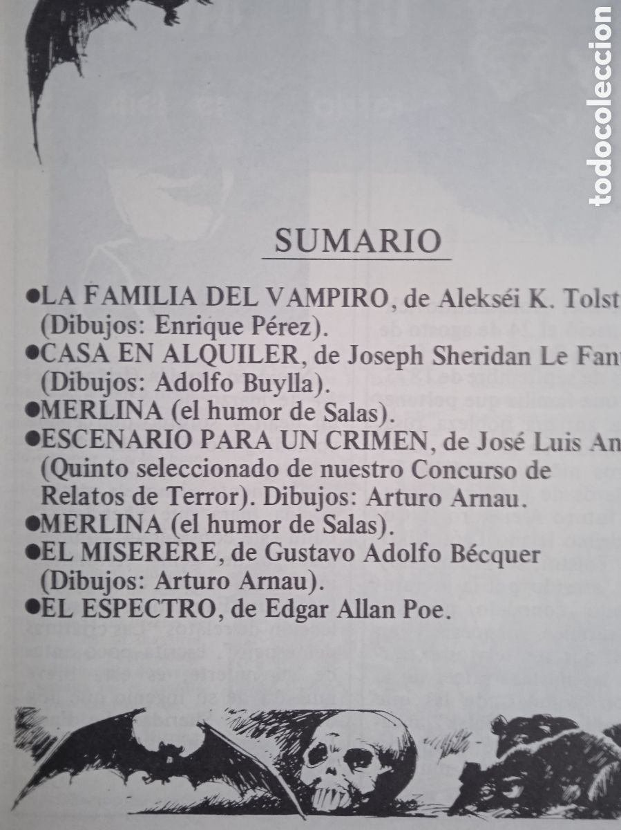 C&oacute;mics: RELATOS TERROR N&ordm; 9 VARIOS AUTORES - Foto 2