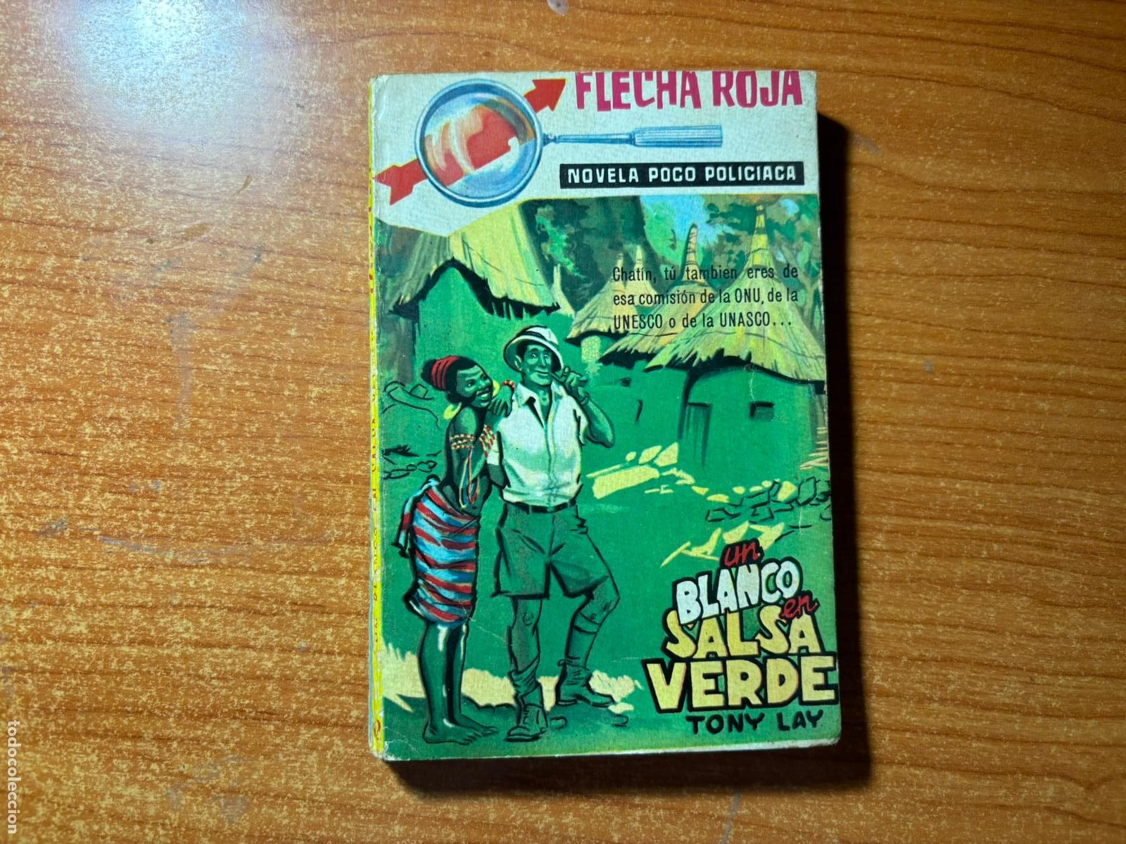 C&oacute;mics: FLECHA ROJA - N&ordm; 2 - UN BLANCO EN SALSA VERDE - TONY LAY - EDITORIAL MAGA 1963