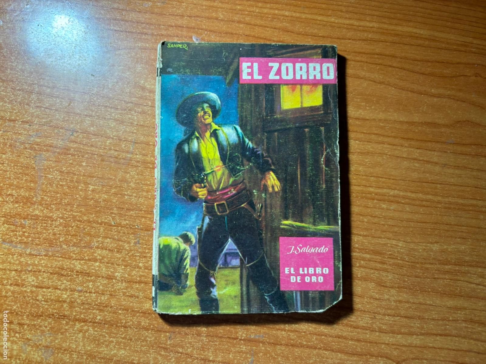 C&oacute;mics: COLECCI&Oacute;N EL ZORRO N&ordm; 3 EL LIBRO DE ORO EDITORIAL MATEU 1959 1&ordf; EDICI&Oacute;N
