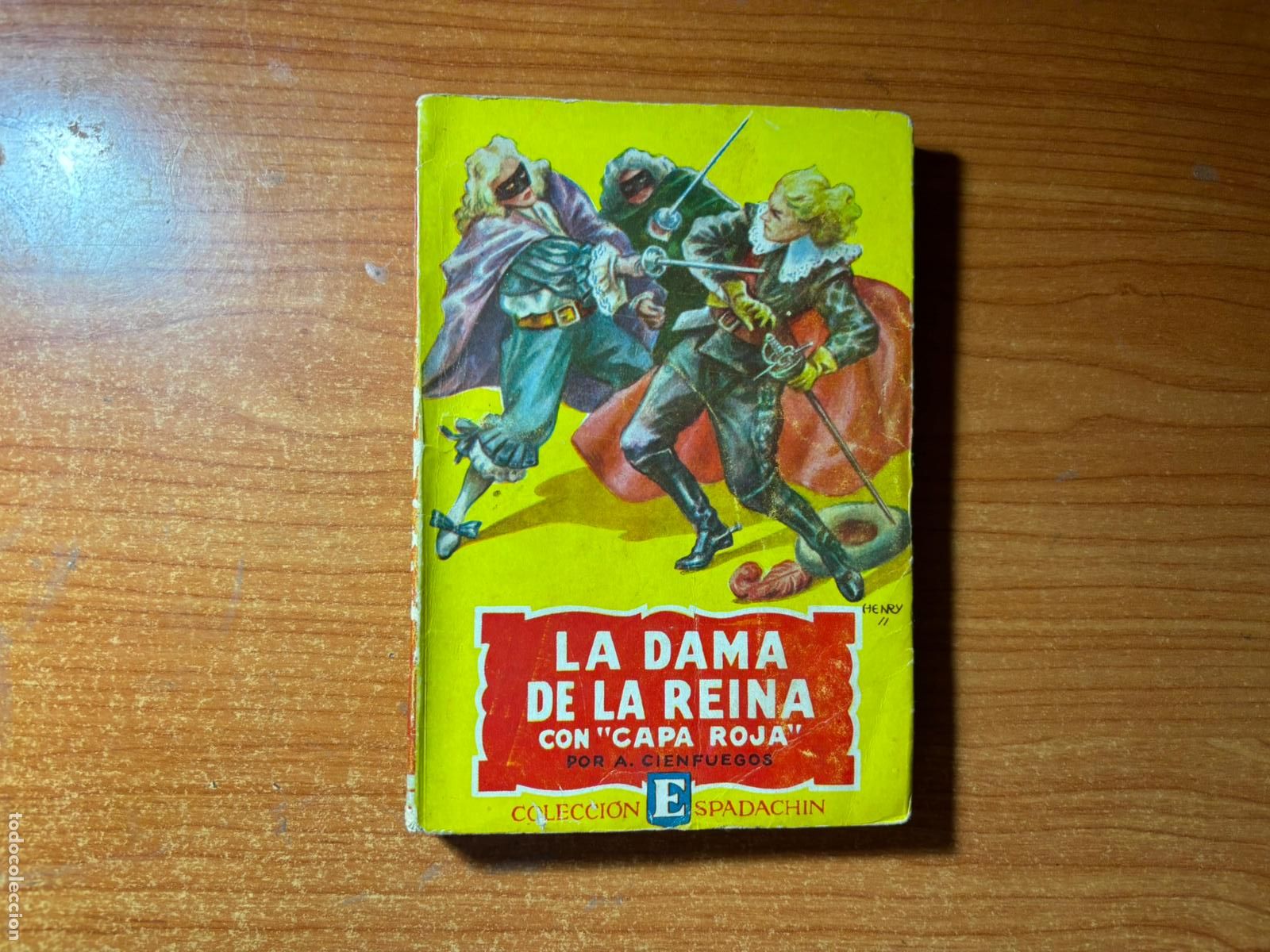 C&oacute;mics: COLECCION ESPADACHIN N&ordm; 6 CAPA ROJA POR A. CIENFUEGOS EDITORIAL VALENCIANA A&Ntilde;OS 40
