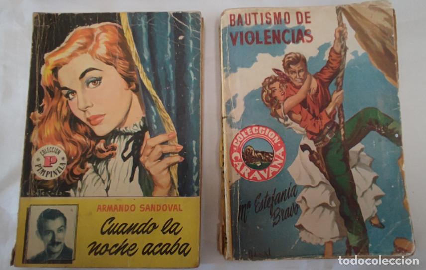 C&oacute;mics: 2 NOVELAS ANTIGUAS, PIMPINELA CUANDO LA NOCHE ACABA, CARAVANA BAUTISMO DE VIOLENCIAS