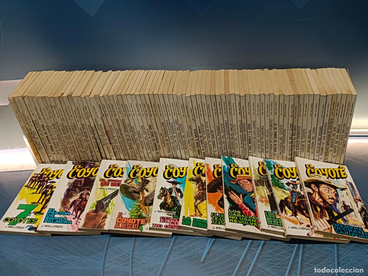 C&oacute;mics: libros, 84 novelas del oeste- EL COYOTE DE J. MALLORQUIN