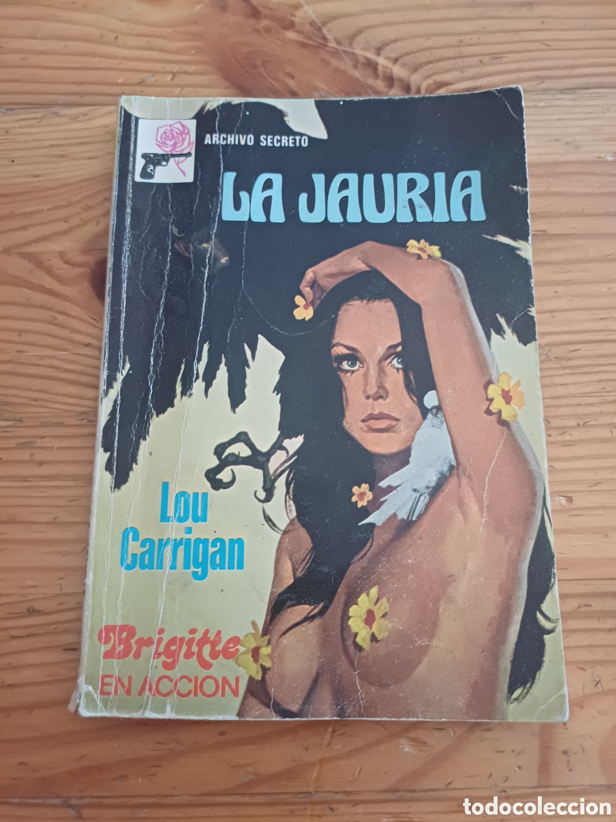 C&oacute;mics: La Jauria Lou Carrigan Brigitte en accion Archivo secreto Brugera