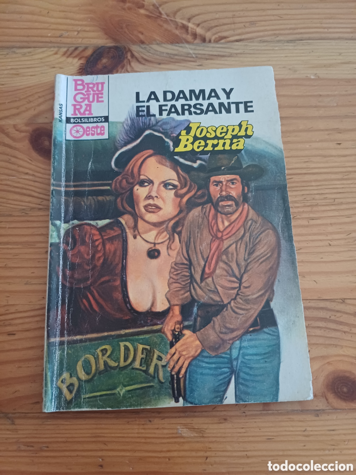 C&oacute;mics: La dama y el farsante Joseph Berna Bruguera Oeste