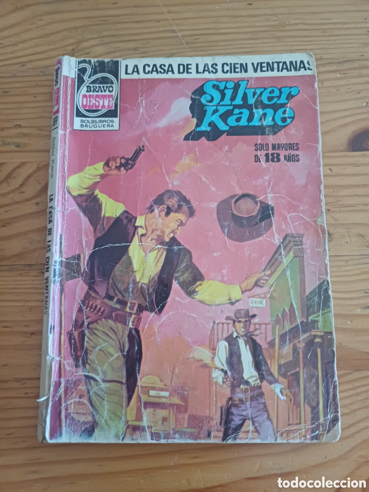 C&oacute;mics: La casa de las cien ventanas Silver Kane Bruguera Oeste Sellos Bataller Granollers