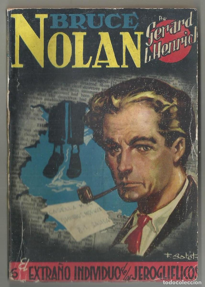 C&oacute;mics: EL EXTRA&Ntilde;O INDIVIDUO DE LOS GEROGLIFICOS. G. L. HENRICH. COL. BRUCE NOLAN, N&ordm; 1 ED. CLIPER