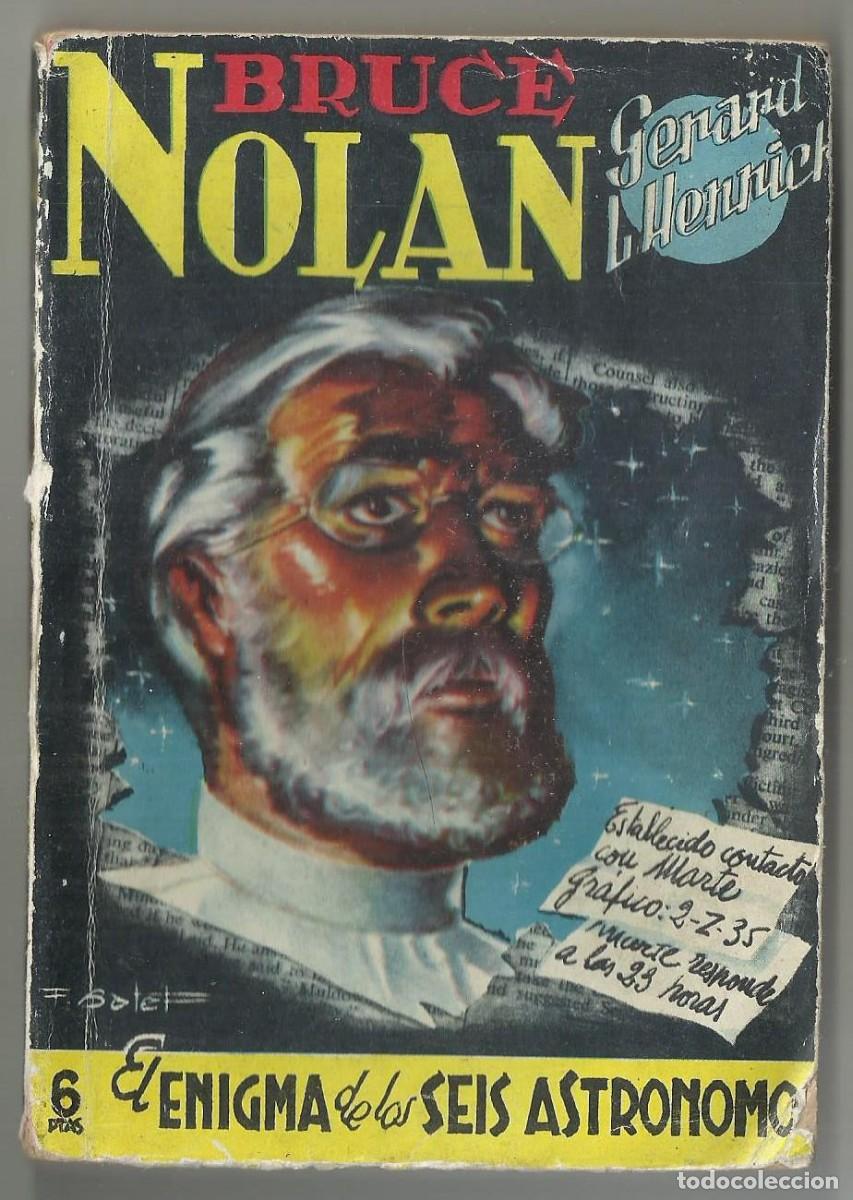 C&oacute;mics: EL ENIGMA DE LOS SEIS ASTRONOMOS. G. L. HENRICH. COL. BRUCE NOLAN, N&ordm; 10 ED. CLIPER