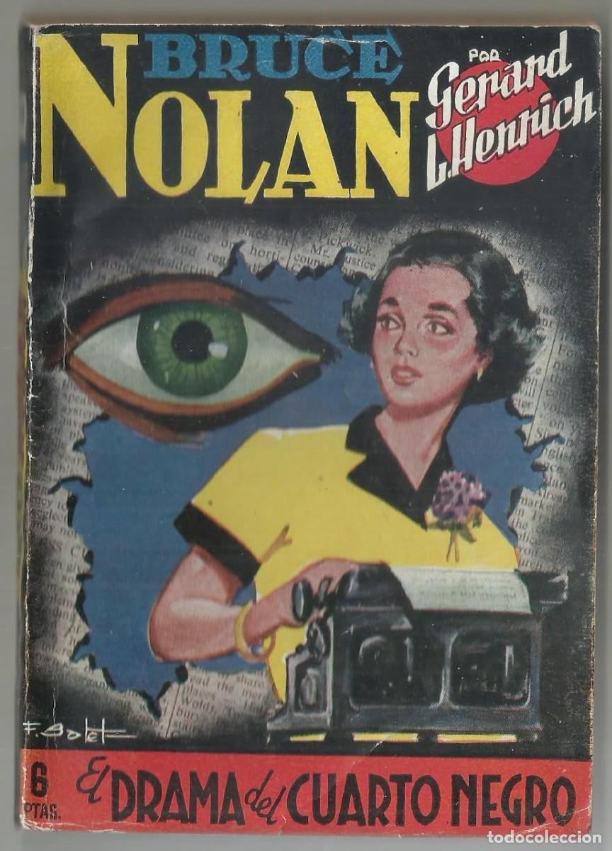 C&oacute;mics: EL DRAMA DEL CUARTO NEGRO. G. L. HENRICH. COL. BRUCE NOLAN, N&ordm; 16 ED. CLIPER