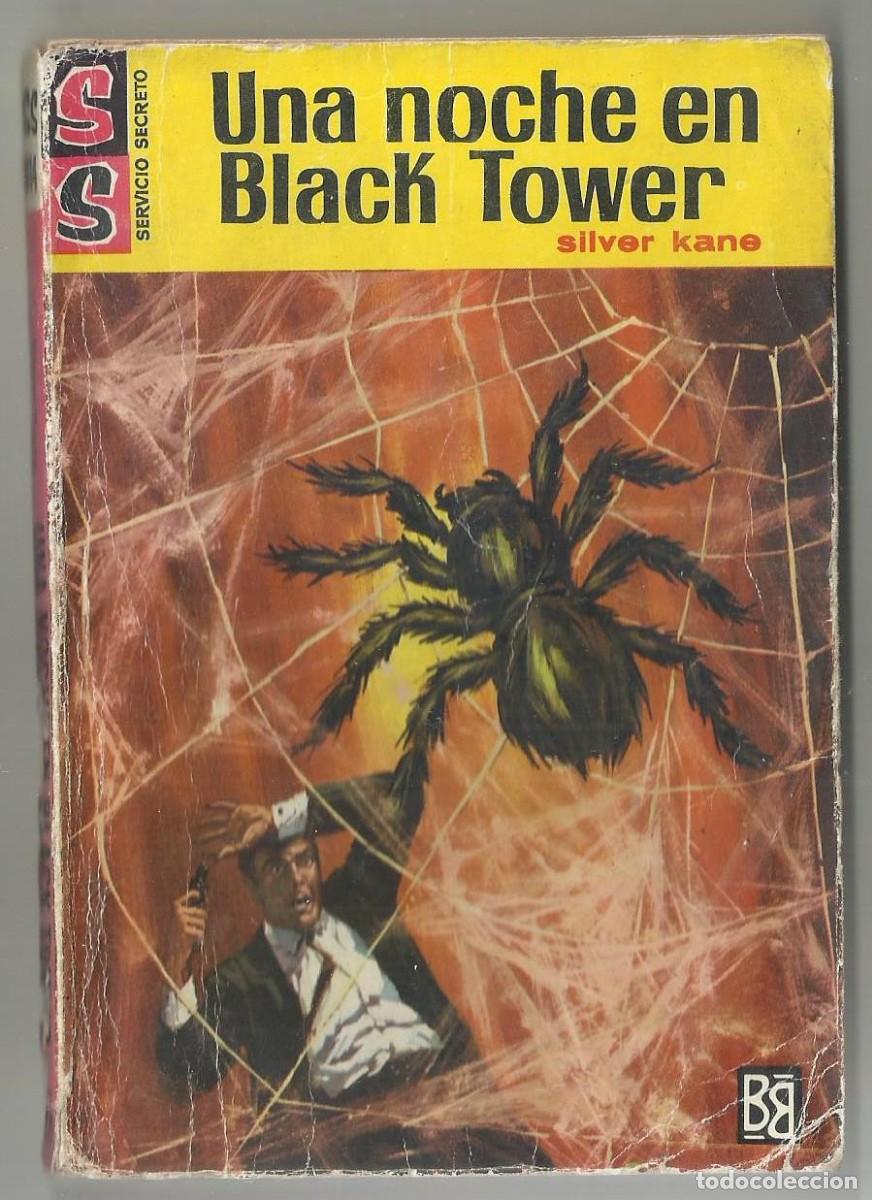 C&oacute;mics: UNA NOCHE EN BLACK TOWER. SILVER KANE. COLECCION SERVICIO SECRETO, N&ordm; 814 EDITORIAL BRUGUERA, 1966