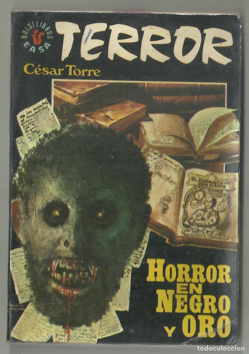 C&oacute;mics: HORROR EN NEGRO Y ORO. CESAR TORRE. COLECCION TERROR, N&ordm; 65 ED. ANDINA EASA, 1977