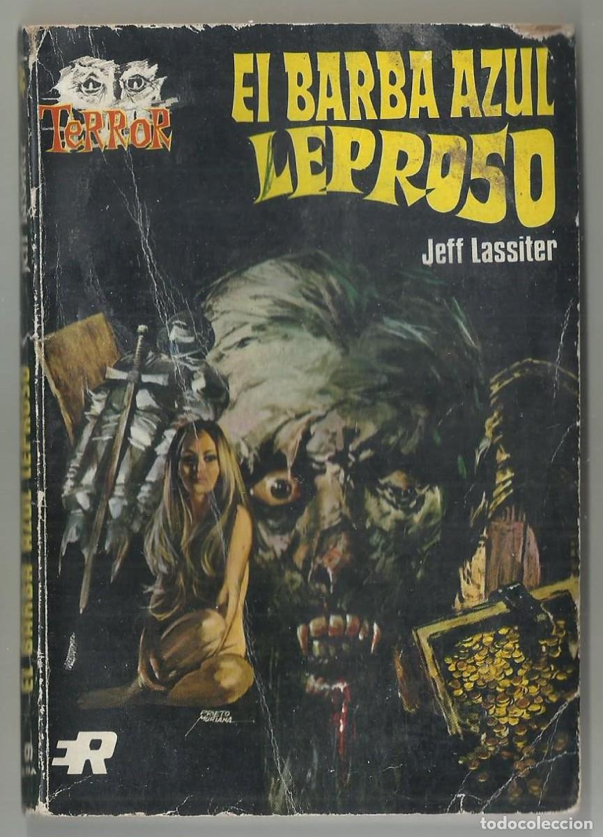 C&oacute;mics: EL BARBA AZUL LEPROSO. JEFF LASSITER. COLECCION TERROR, N&ordm; 9 EDITORIAL ROLLAN, 1972