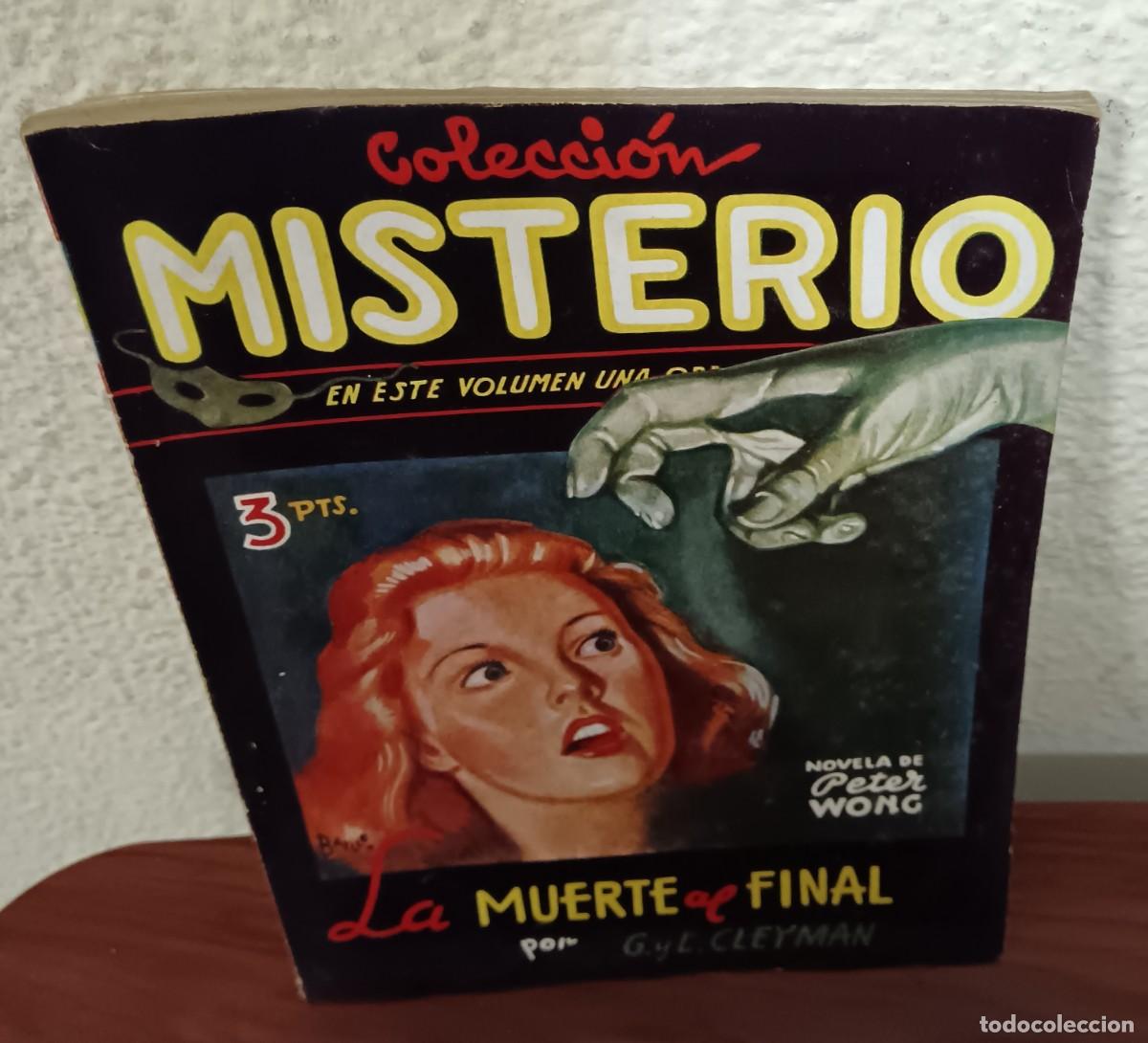 C&oacute;mics: LA MUERTE AL FINAL G. Y L. CLEYMAN NOVELA DE PETER WONG COLECCI&Oacute;N MISTERIO N&ordm; 18 EDICIONES CLIPER
