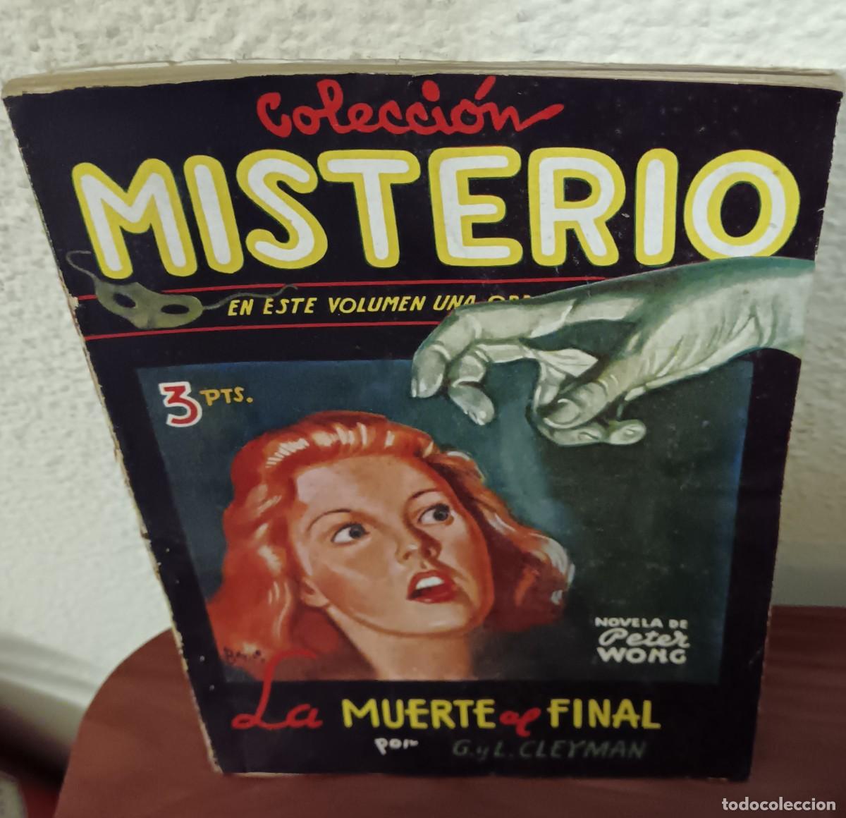 C&oacute;mics: LA MUERTE AL FINAL G. Y L. CLEYMAN NOVELA DE PETER WONG COLECCI&Oacute;N MISTERIO N&ordm; 18 EDICIONES CLIPER