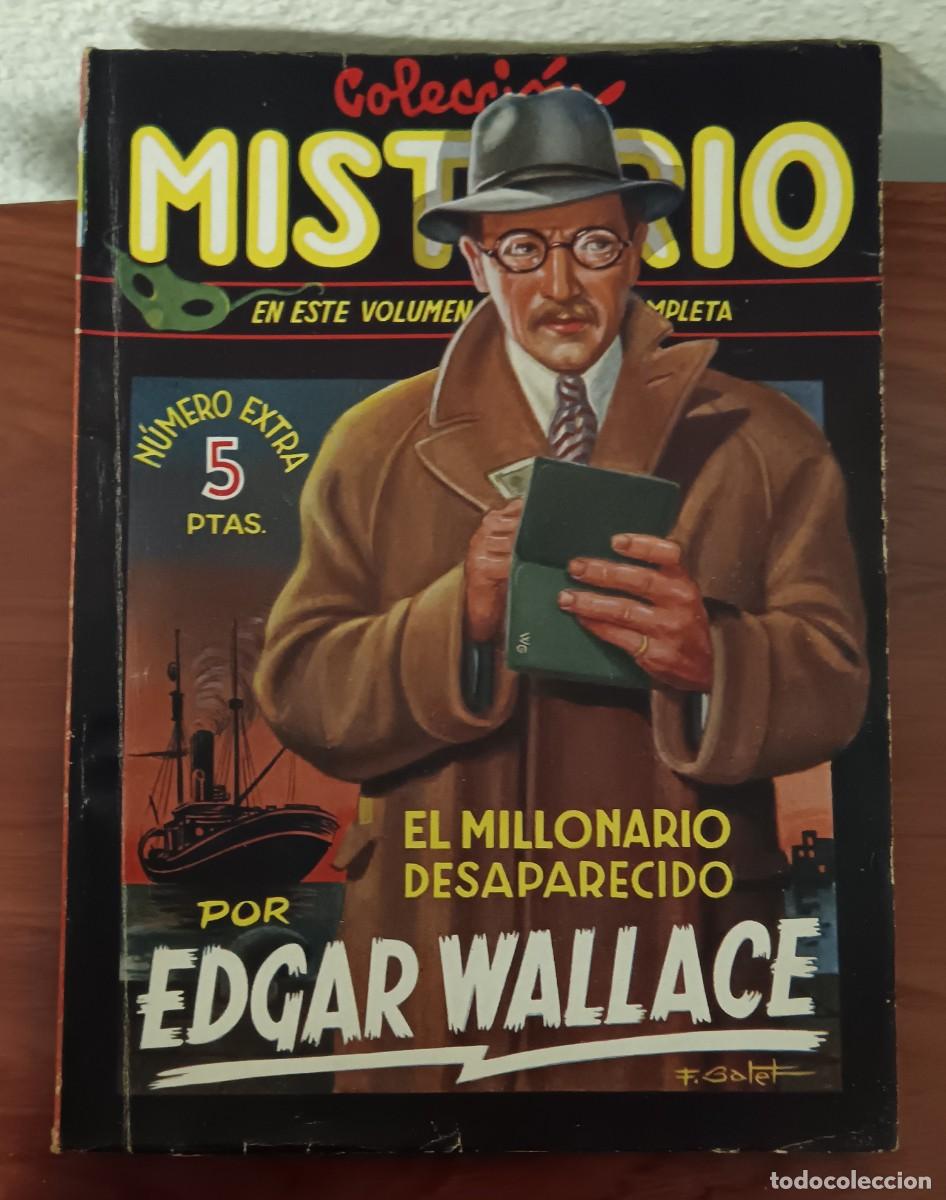 C&oacute;mics: EL MILLONARIO DESAPARECIDO EDGAR WALLACE COLECCI&Oacute;N MISTERIO N&ordm; 1 EDICIONES CLIPER