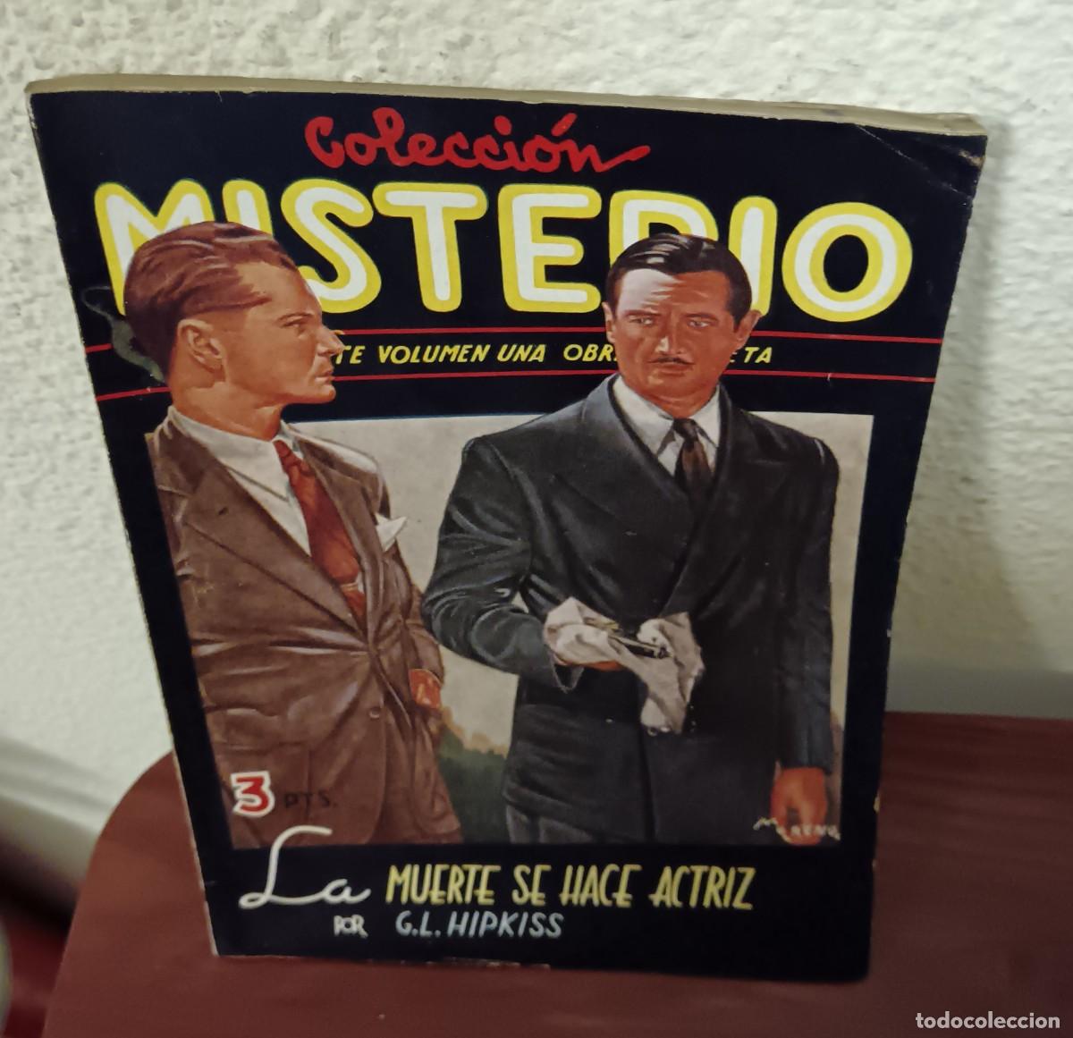C&oacute;mics: LA MUERTE SE HACE ACTRIZ G.L. HIPKISS COLECCI&Oacute;N MISTERIO N&ordm; 26 EDICIONES CLIPER