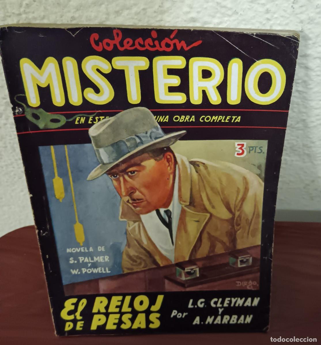 C&oacute;mics: EL RELOJ DE PESAS L.G. CLEYMAN A. MARBAN COLECCI&Oacute;N MISTERIO N&ordm; 25 EDICIONES CLIPER