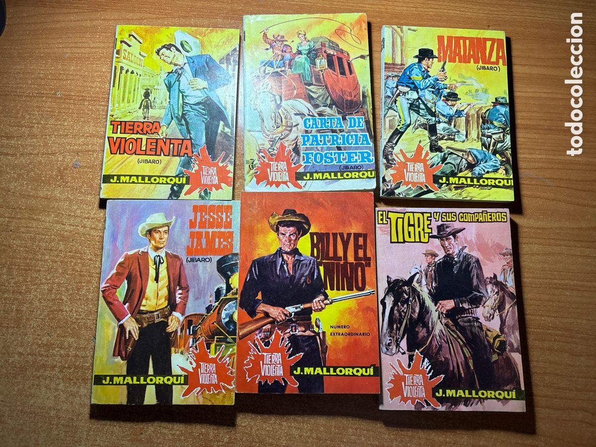 C&oacute;mics: TIERRA VIOLENTA COLECCION COMPLETA 15 NUMEROS EDICIONES CID 1964 - Foto 2