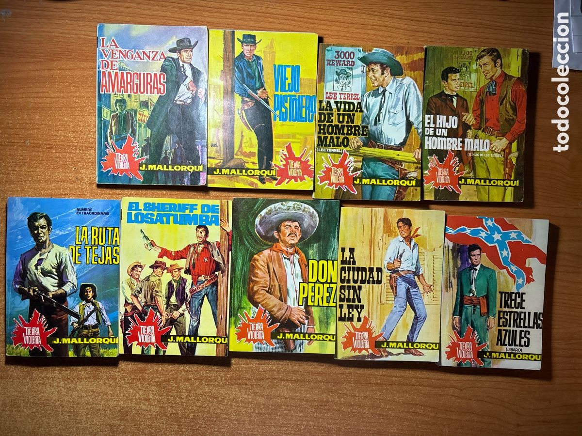 C&oacute;mics: TIERRA VIOLENTA COLECCION COMPLETA 15 NUMEROS EDICIONES CID 1964