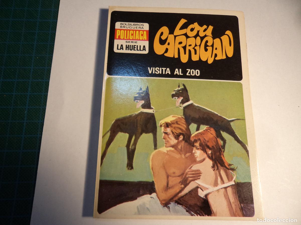 C&oacute;mics: Bolsilibros Bruguera. Serie la huella N&ordm; 12. Lou Carrigan. Visita al zoo