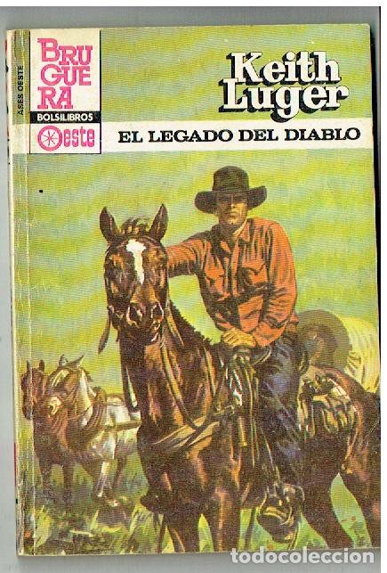 C&oacute;mics: ASES DE OESTE. N&ordm; 1314. EL LEGADO DEL DIABLO. KEITH LUGER. BRUGUERA. 1984.(TRO/1)