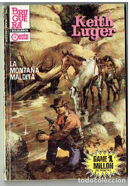 C&oacute;mics: ASES DE OESTE. N&ordm; 1337. LA MONTA&Ntilde;A MALDITA. BRUGUERA. 1985.(TRO/1)