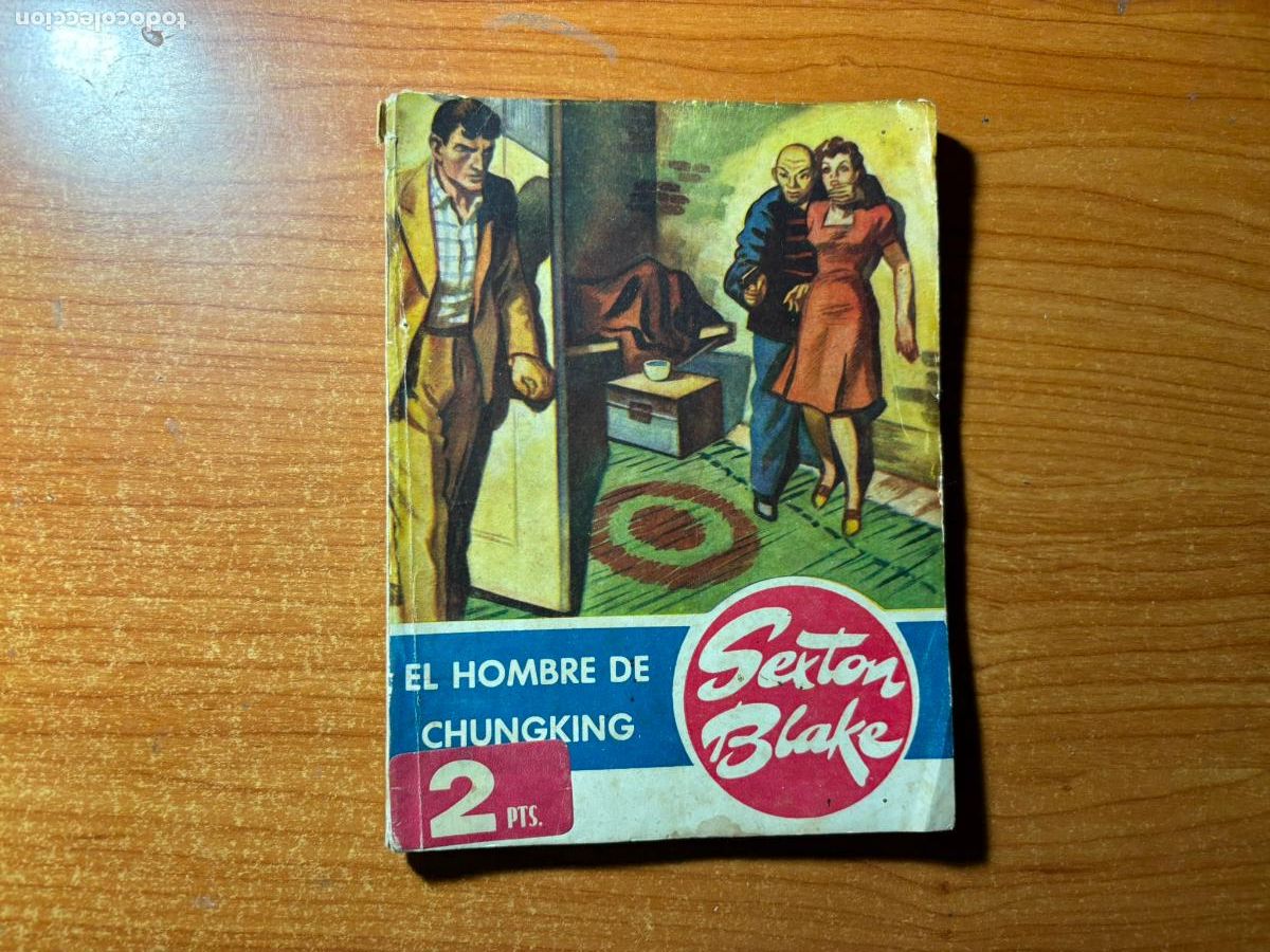 C&oacute;mics: BIBLIOTECA SEXTON BLAKE N&ordm; 7 EL HOMBRE DE CHUNGKING EDITORIAL HYMSA 1938