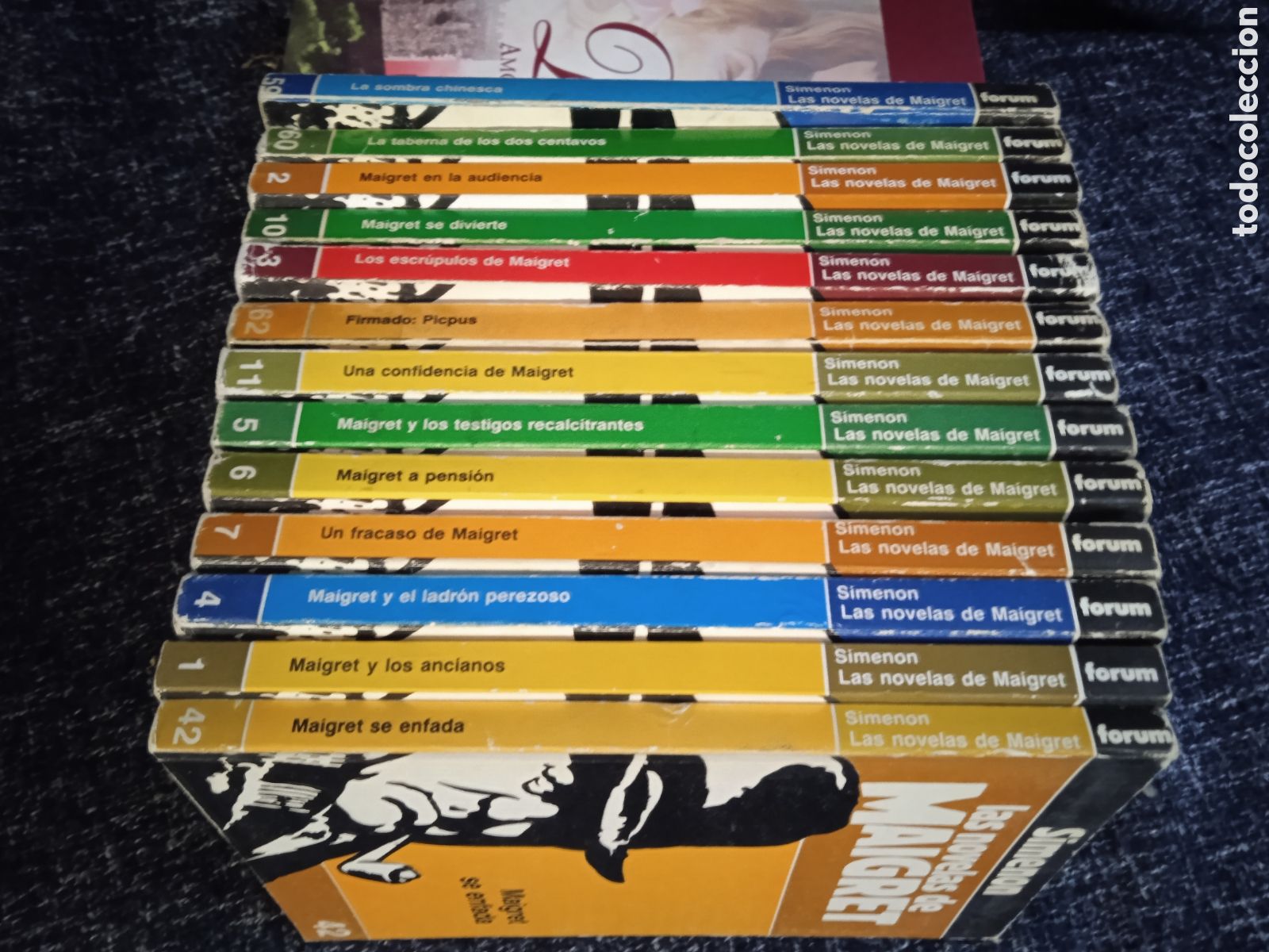 C&oacute;mics: SIMENON - LAS NOVELAS DE MAIGRET -LOTE DE 13 EJEMPLARES -ED. PLANETA - Foto 2