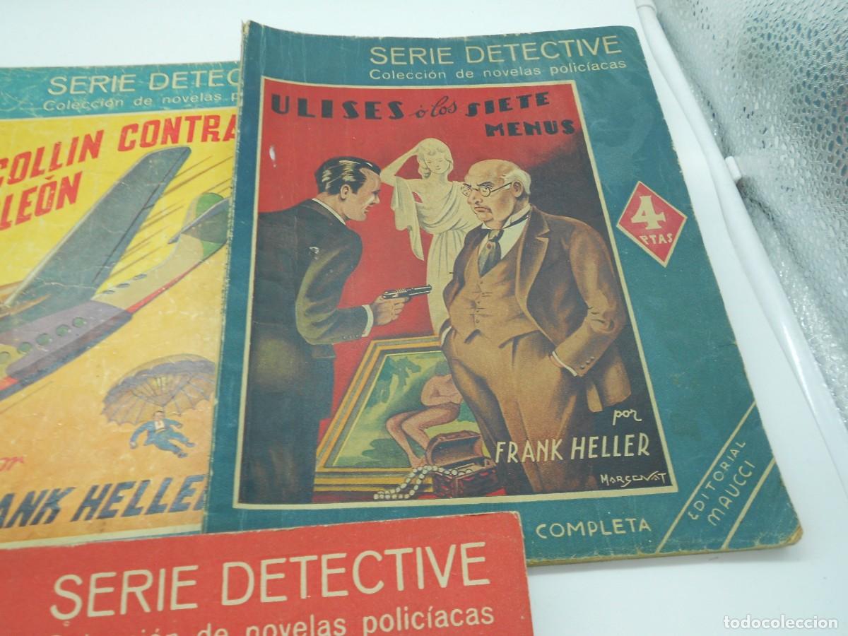 C&oacute;mics: serie detective 5 novelas editorial maucci - Foto 4