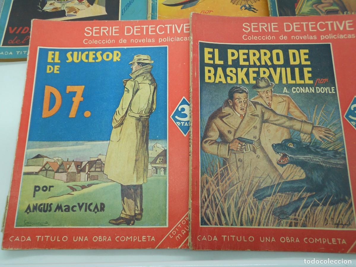 C&oacute;mics: serie detective 5 novelas editorial maucci - Foto 5
