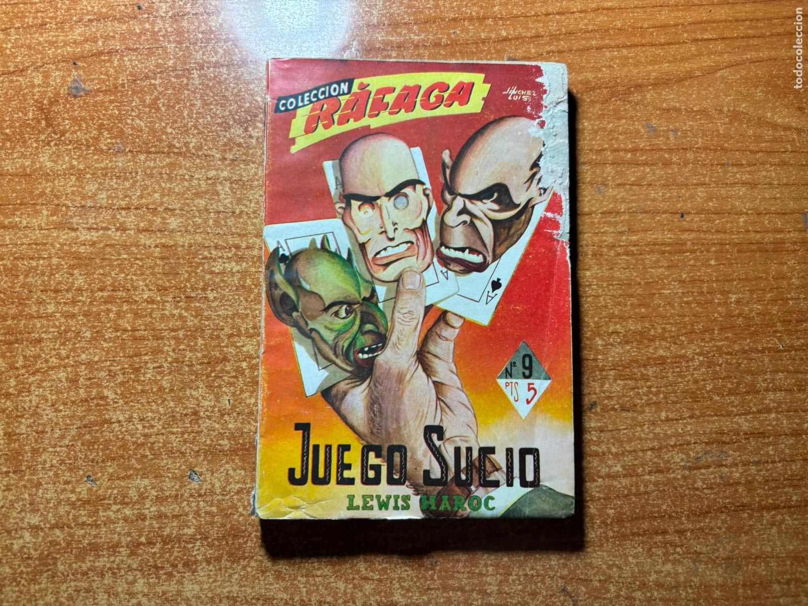 C&oacute;mics: COLECCION RAFAGA N&ordm; 9 JUEGO SUCIO EDICIONES MEPORA