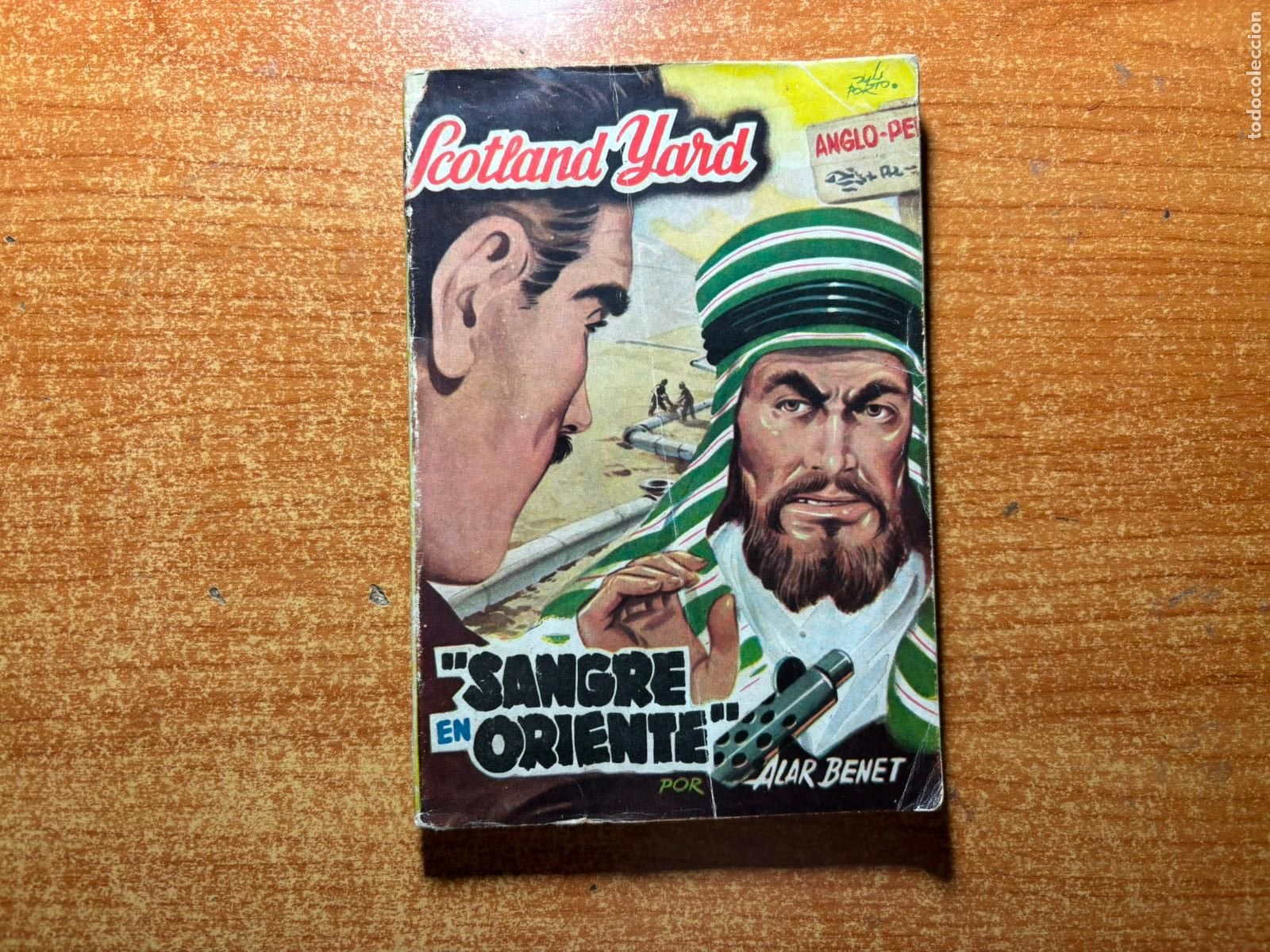C&oacute;mics: SCOTLAND YARD -N&ordm; 3 SANGRE EN ORIENTE EDITORIAL ALHAMBRA 1953