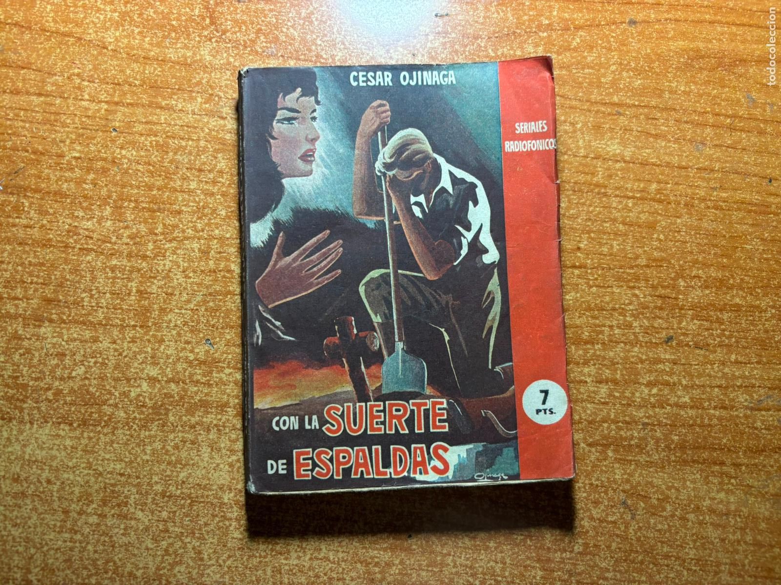 C&oacute;mics: CON LA SUERTE DE ESPALDAS CESAR OJINAGA EDITORIAL CID 1955