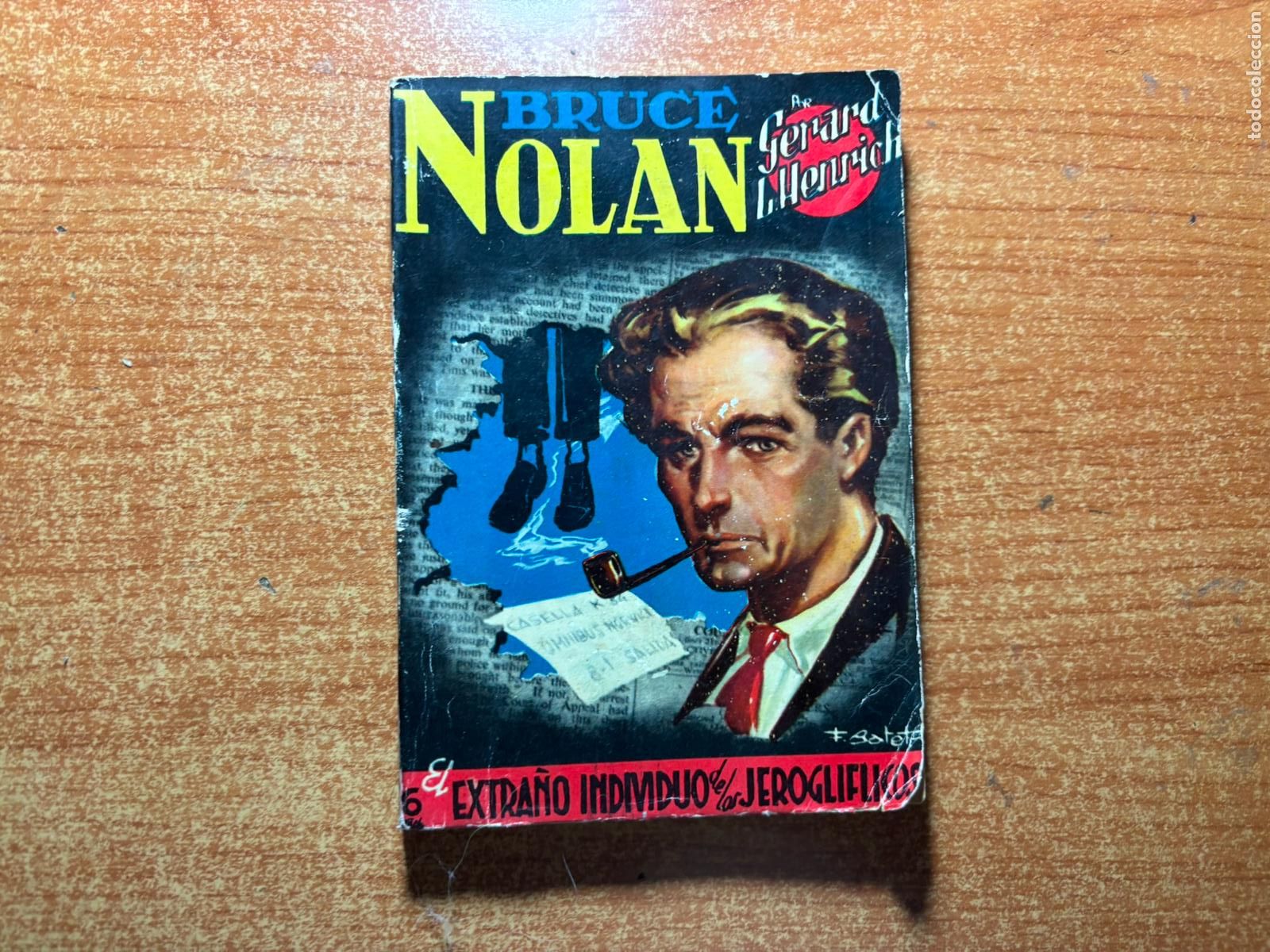 C&oacute;mics: NOVELA BRUCE NOLAN N&ordm; 1 - EL EXTRA&Ntilde;O INDIVIDUO DE LOS JEROGL&Iacute;FICOS - GERARD L. HENRICH - CLIPER