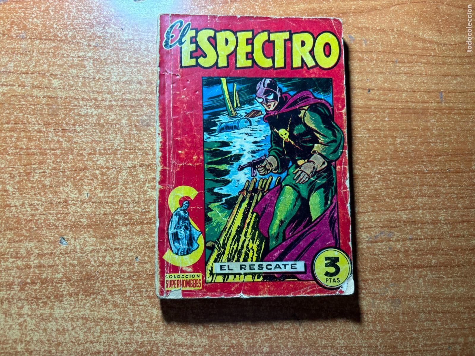 C&oacute;mics: COLECCI&Oacute;N SUPERHOMBRES: N&ordm; 15. EL ESPECTRO: EL RESCATE. PEDRO DEBRIGODE. EDITORIAL BRUGUERA