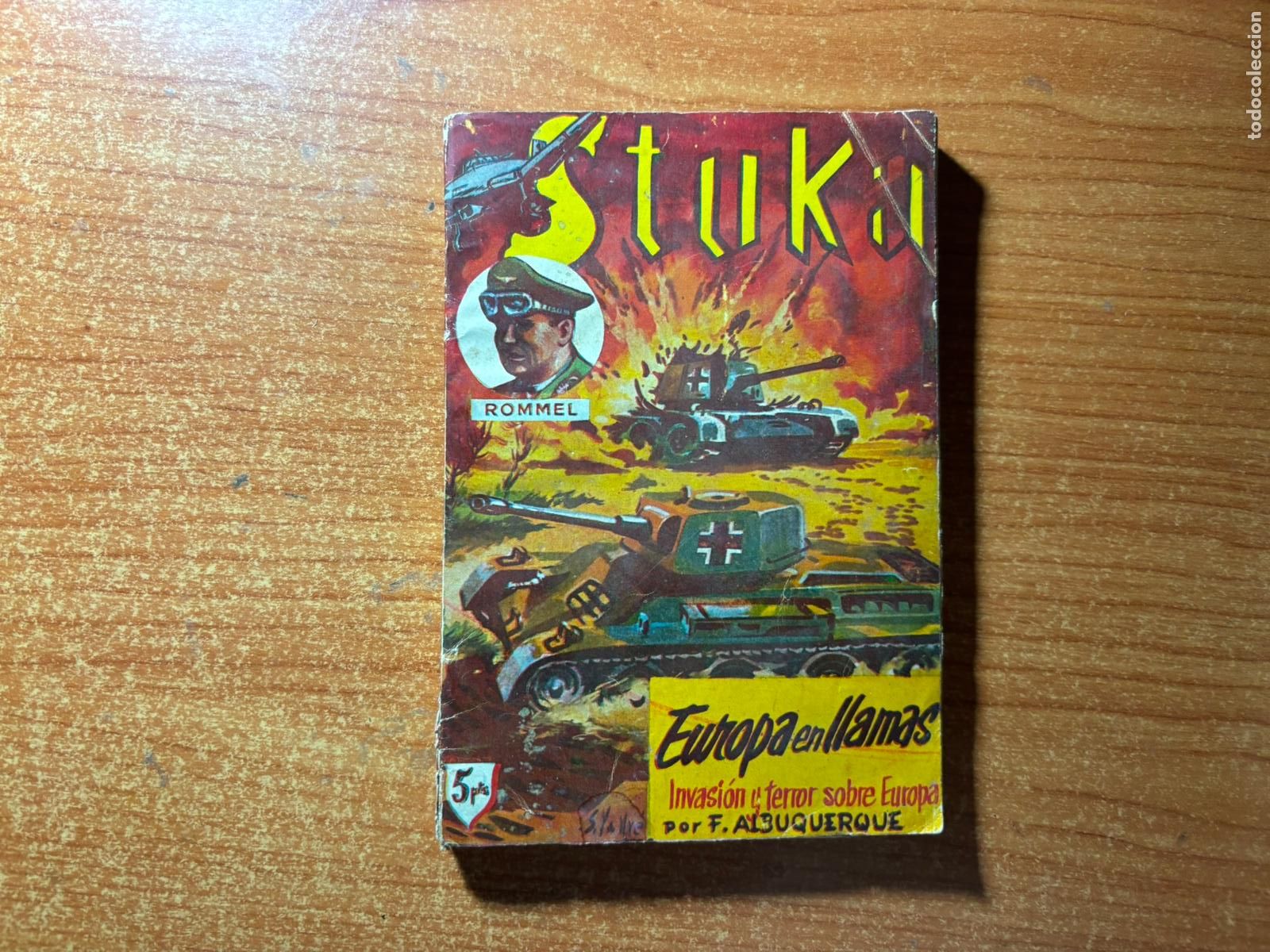 C&oacute;mics: COLECCION STUKA N&ordm; 2 EUROPA EN LLAMAS EDITORIAL SIMBOLO 1954