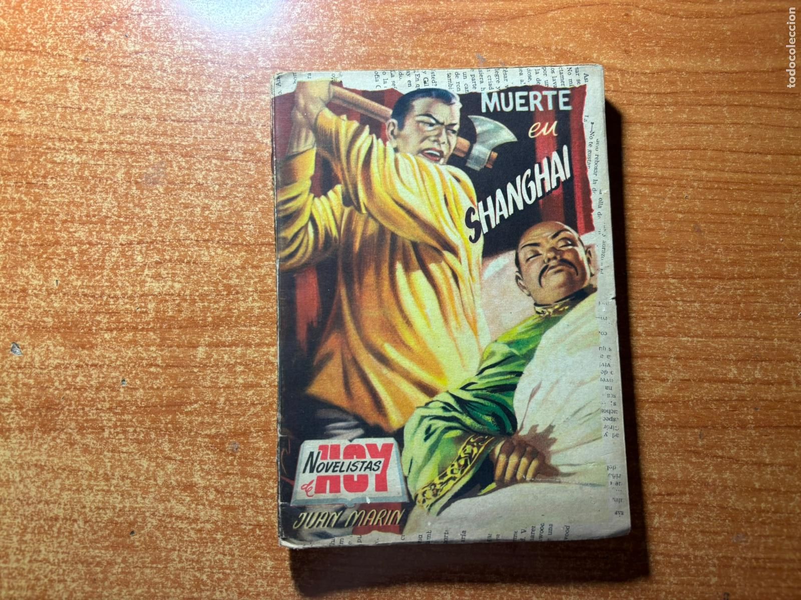 C&oacute;mics: NOVELISTAS DE HOY N&ordm; 22 MUERTE EN SHANGHAI EDITORIAL ROLLAN 1953,