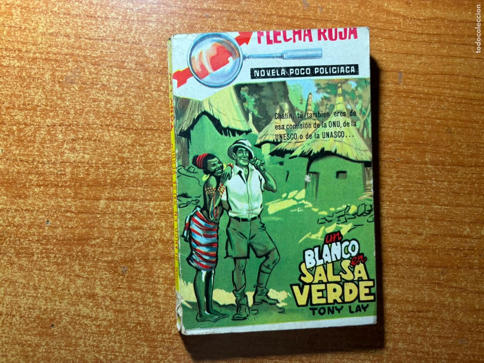 C&oacute;mics: FLECHA ROJA - N&ordm; 2 - UN BLANCO EN SALSA VERDE - TONY LAY - EDITORIAL MAGA 1963