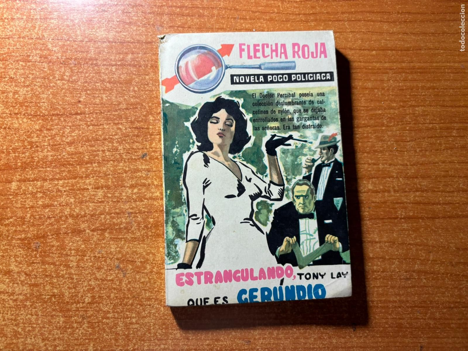 C&oacute;mics: FLECHA ROJA - N&ordm; 4 ESTRANGULANDO QUE ES GERUNDIO TONY LAY - EDITORIAL MAGA 1963