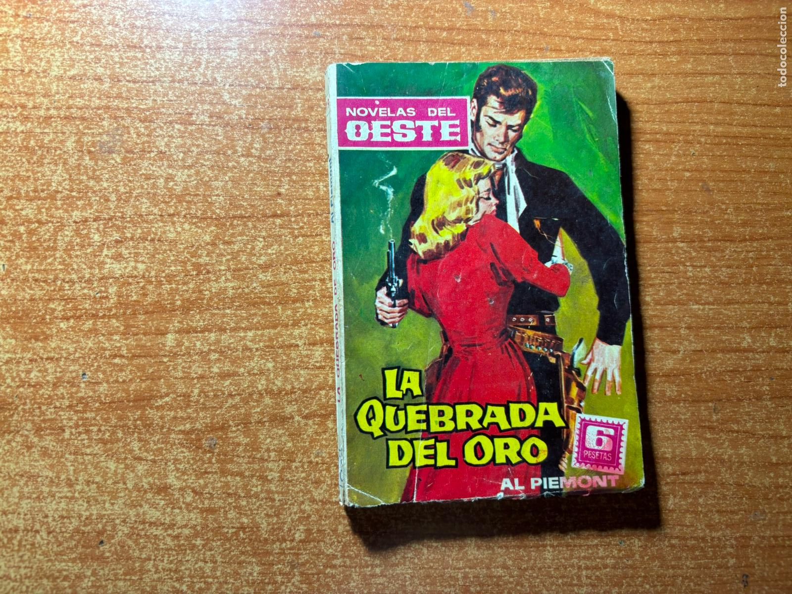 C&oacute;mics: NOVELAS DEL OESTE N&ordm; 19 LA QUEBRADA DEL ORO. AL PIEMONT. EDITORIAL TESORO, 1963