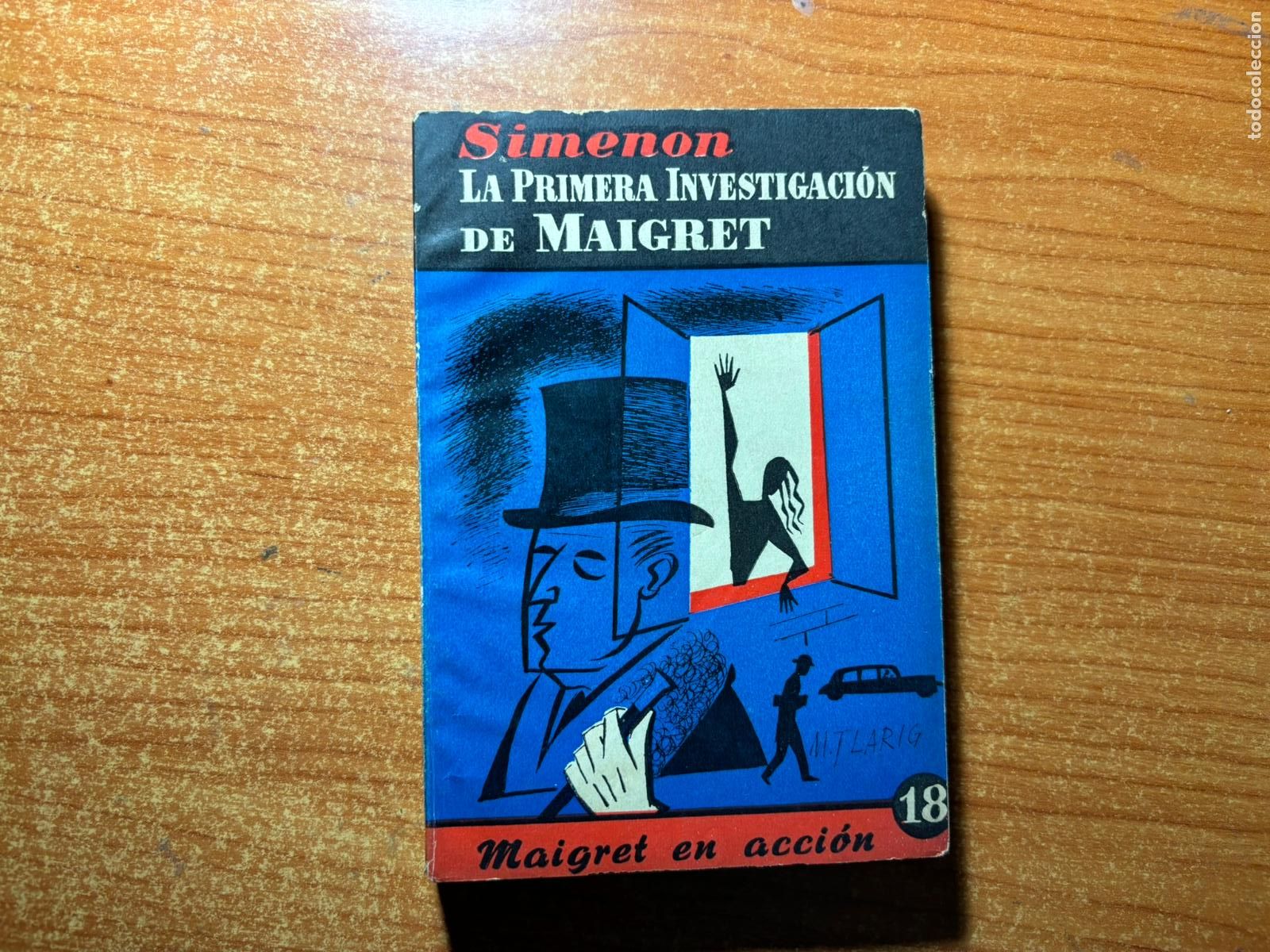 C&oacute;mics: COLECCION ALBOR N&ordm; 18 SIMENON .- LA PRIMERA INVESTIGACION DE MAIGRET.- MAIGRET EN ACCION .-