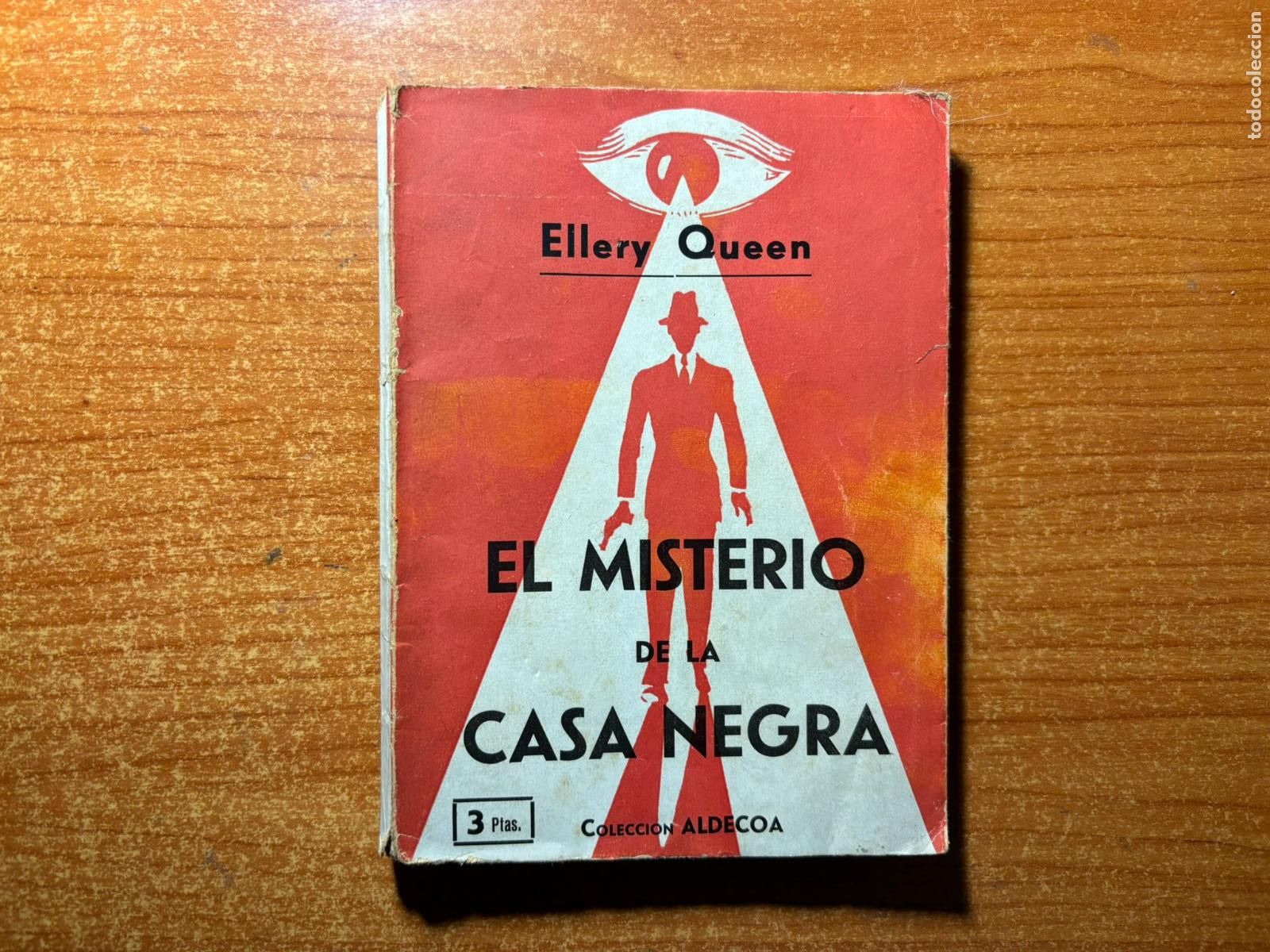 C&oacute;mics: EL MISTERIO DE LA CASA NEGRA. ELLERY QUEEN. COLECCION ALDECOA. BARCELONA
