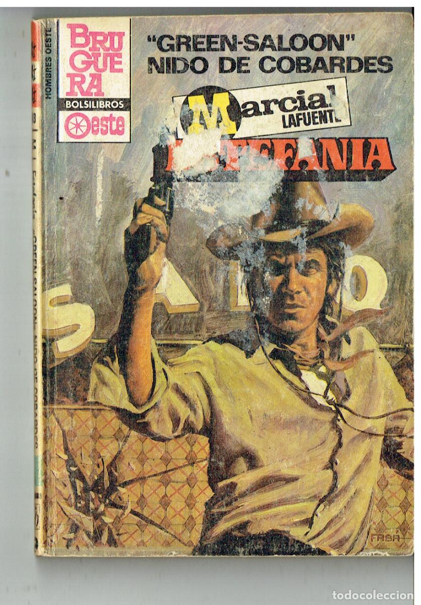 C&oacute;mics: HOMBRES DEL OESTE. N&ordm; 533. &rdquo; GREEN-SALOON&uml;, ... MARCIAL LAFUENTE ESTEFANIA. BRUGUERA. (P/D28)