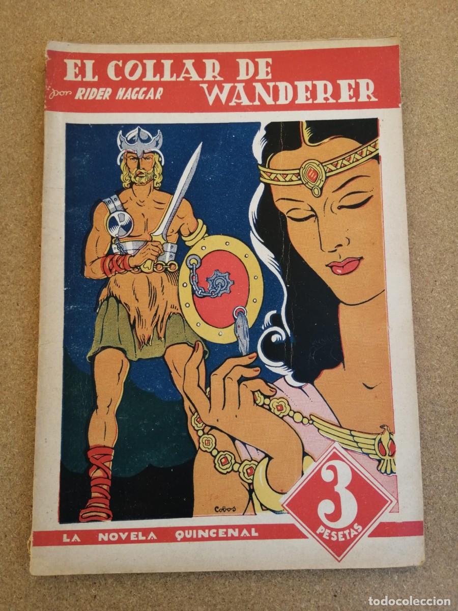 C&oacute;mics: EL COLLAR DE WANDERER (H. RIDER HAGGAR) LA NOVELA QUINCENAL